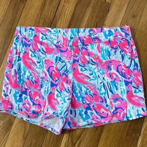 Lily Pulitzer Scallop Detail Shorts
